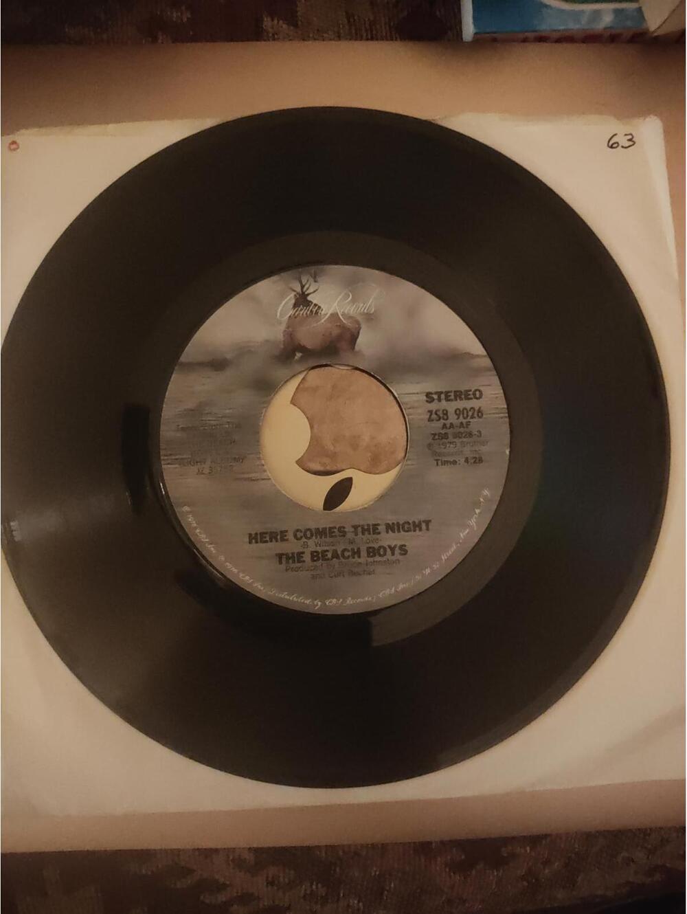 Beach Boys - Here comes the night/ Baby blue - vinyl 45 NM